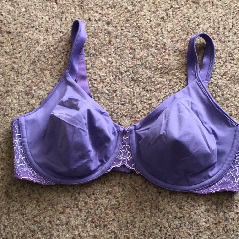 Pretty purple Bali bra